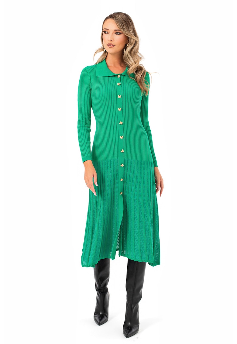 Rochie midi striata Rochie midi striata