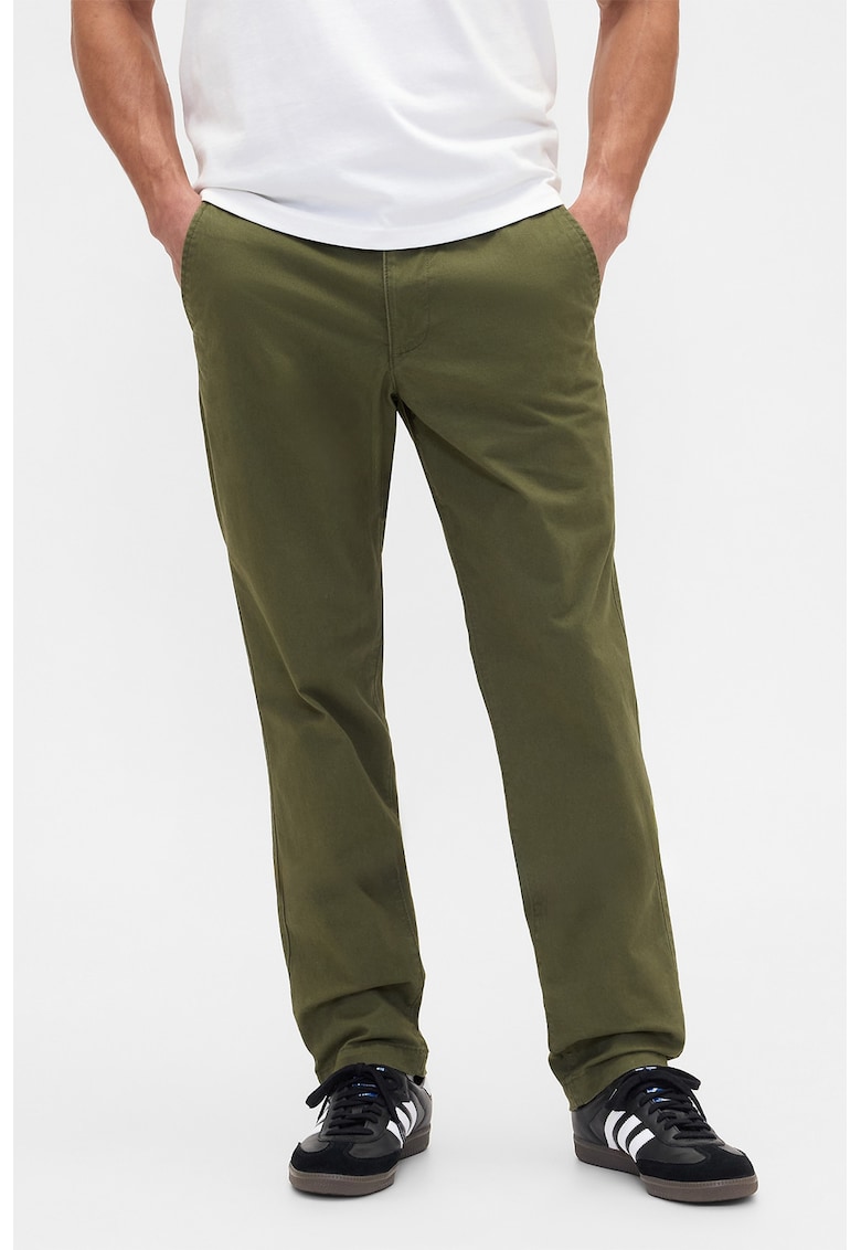 Pantaloni chino drepti
