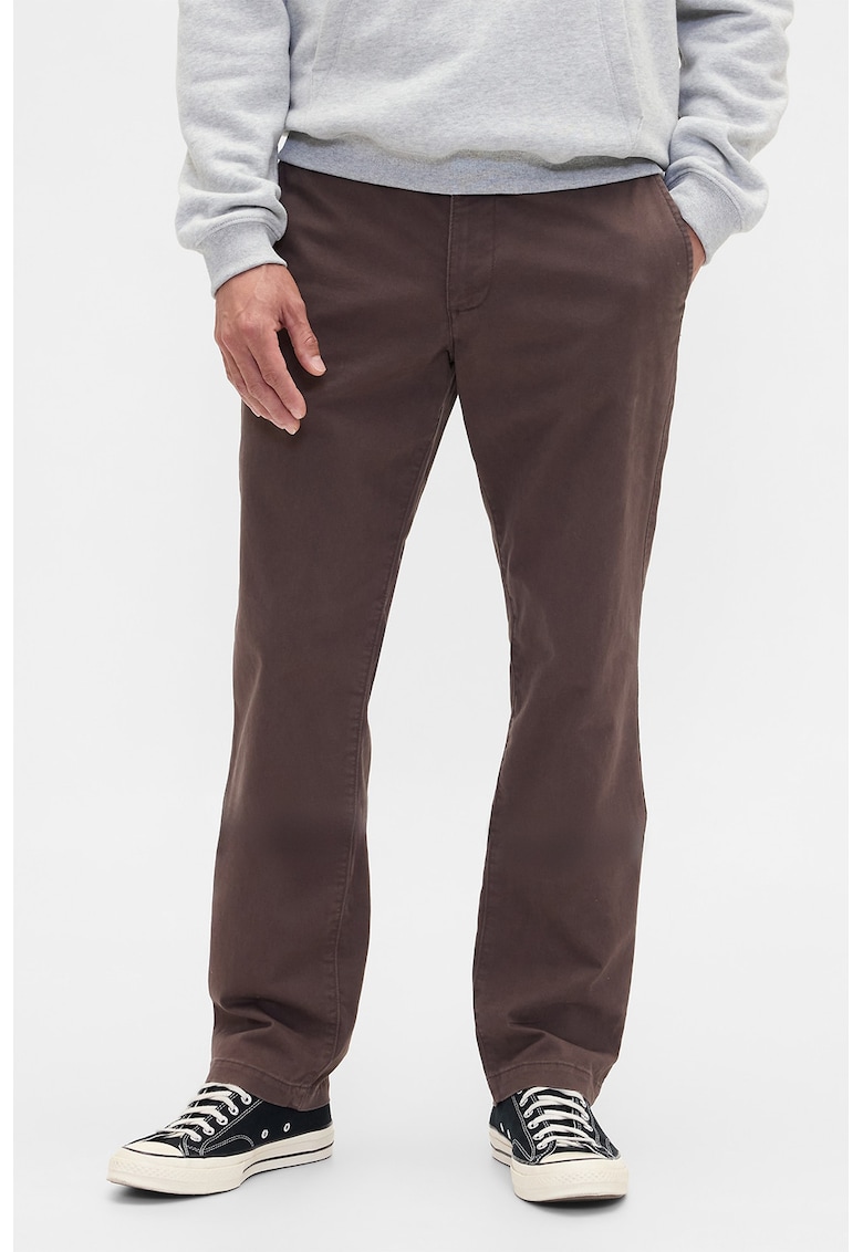 Pantaloni chino drepti