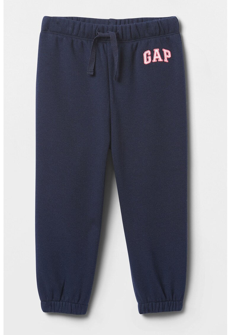 Pantaloni de trening cu talie ajustabila - Bleumarin