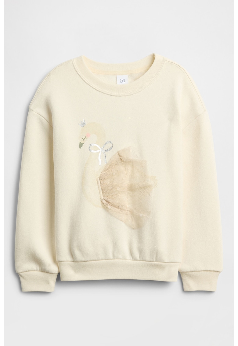 Bluza de trening cu aplicatie frontala