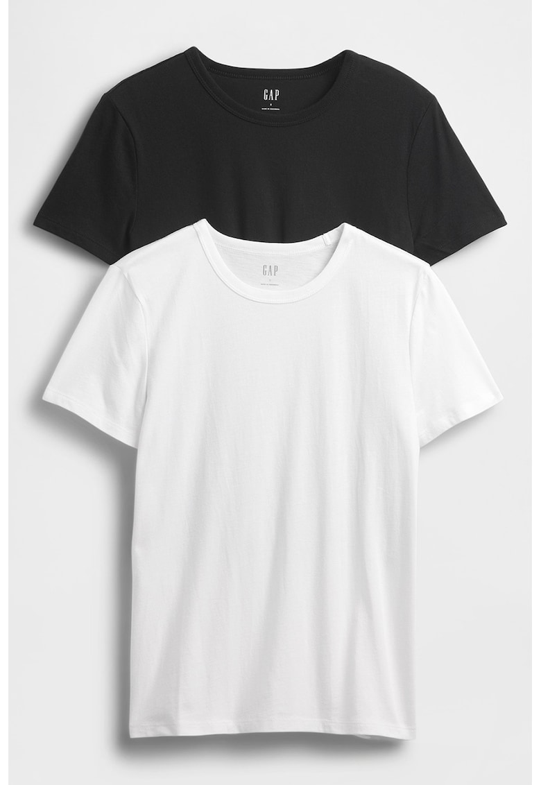 Set de tricouri cu model uni - 2 piese