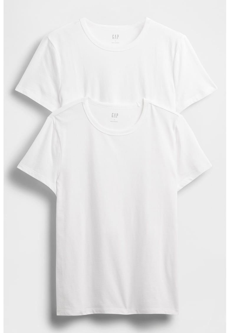 Set de tricouri cu model uni - 2 piese