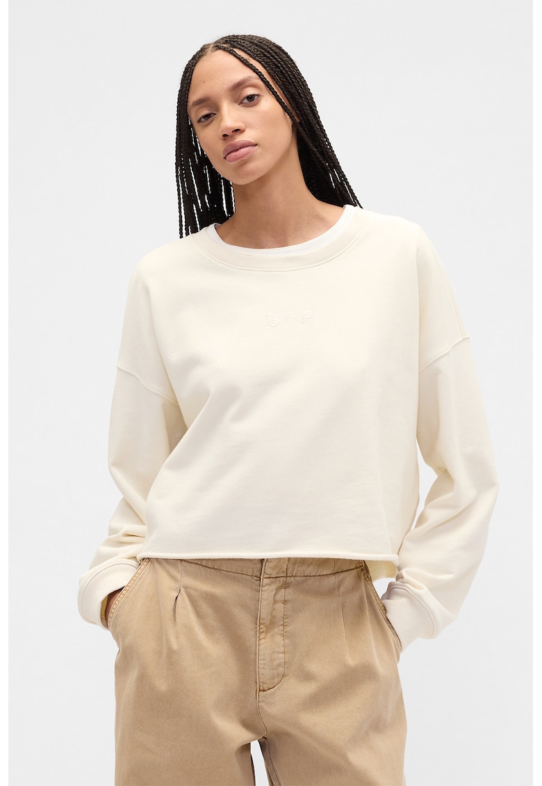 Bluza lejera de trening cu maneci cazute