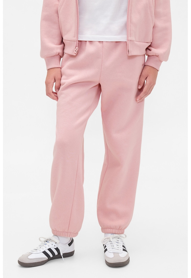 Pantaloni de trening cu logo brodat