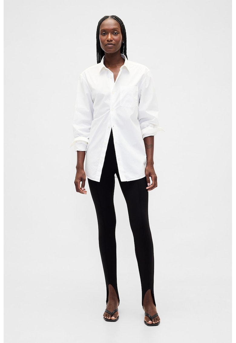 Pantaloni skinny cu talie inalta