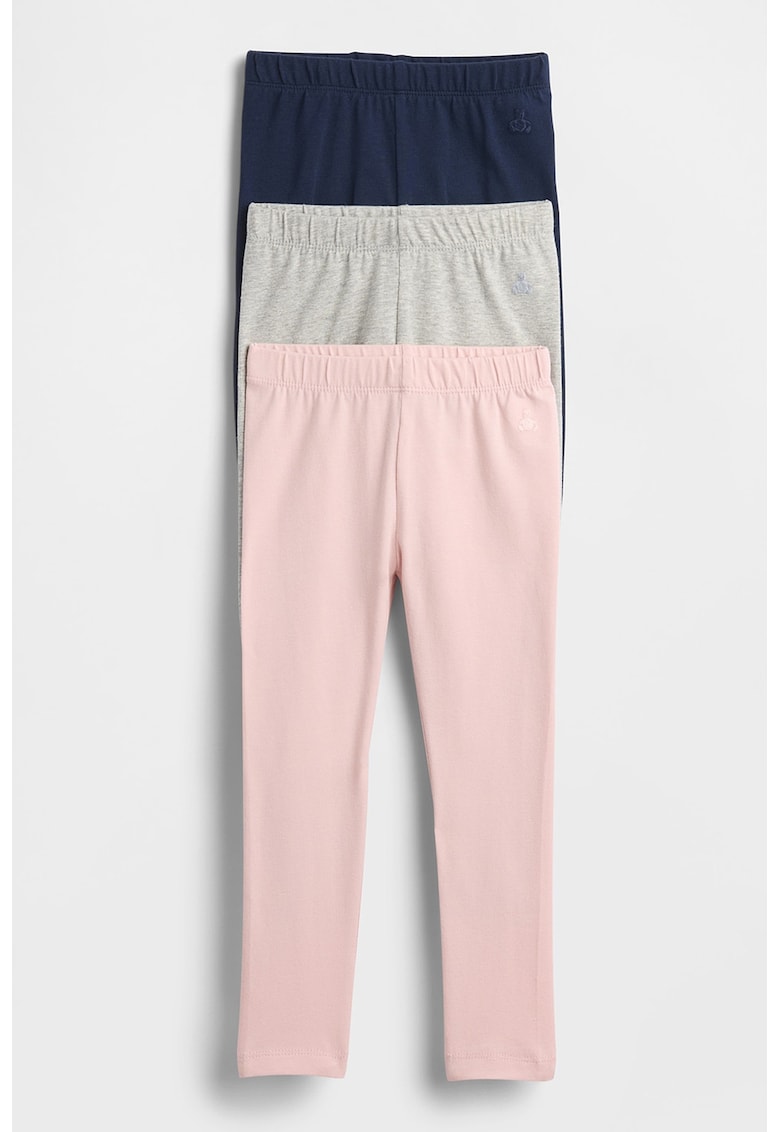 Set de colanti din bumbac organic - 3 perechi