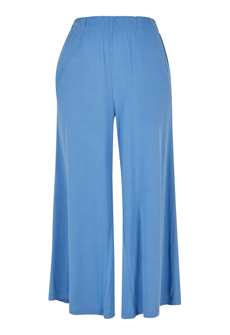 Pantaloni din amestec de modal cu croiala ampla