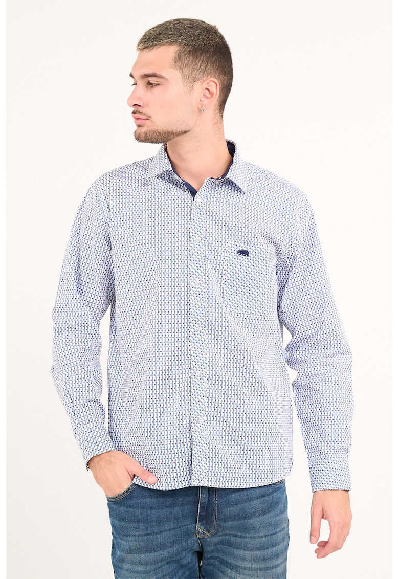 Camasa din bumbac cu model