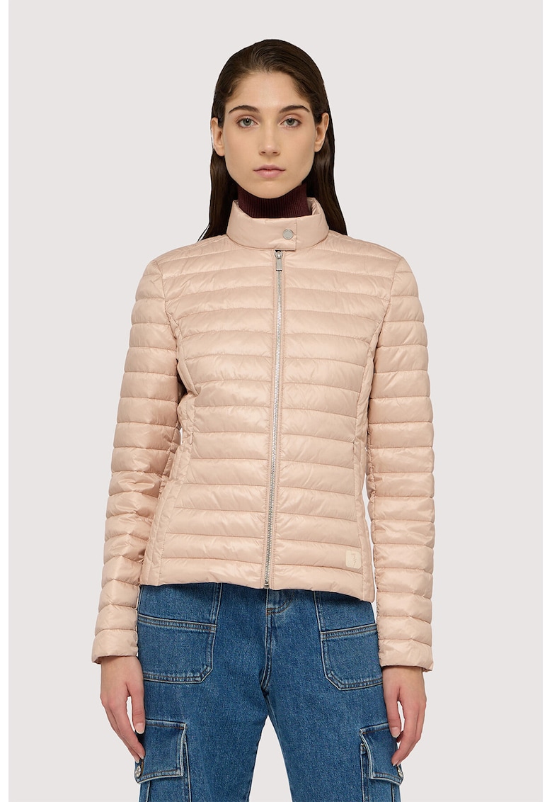 Geaca cu aspect matlasat - Piersica