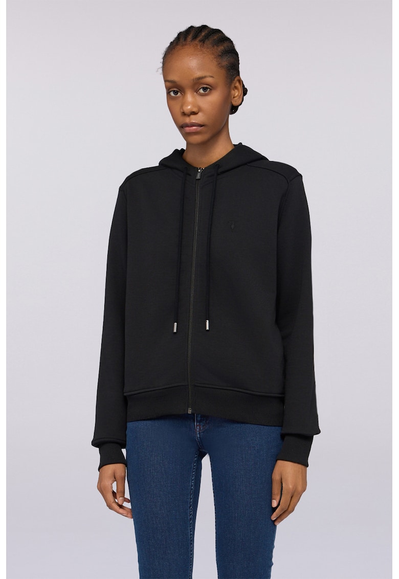 Hanorac uni cu fermoar