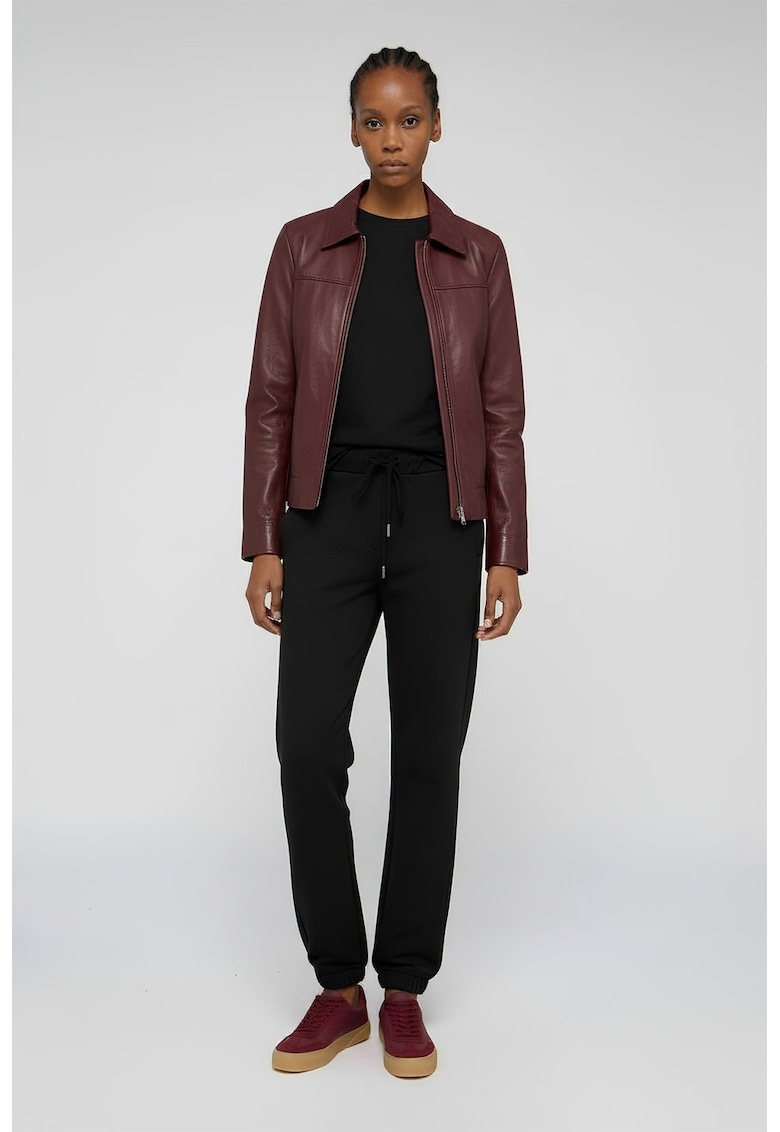 Pantaloni de trening cu buzunare laterale - Negru