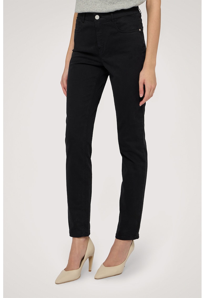 Pantaloni slim fit - Negru