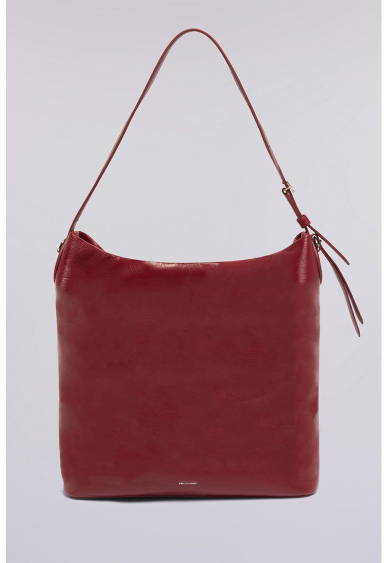 Geanta hobo din piele Nappa - Rosu inchis