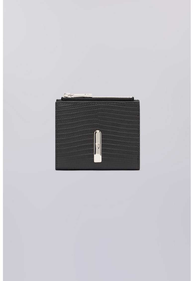 Portofel din piele cu capsa