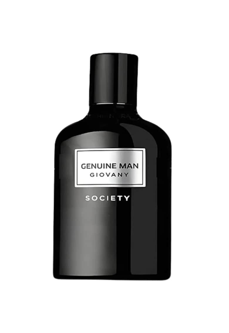 Apa de parfum Genuine Man Giovany Society pentru bărbați - 100ml - note lemnoase - whiskey - ambra