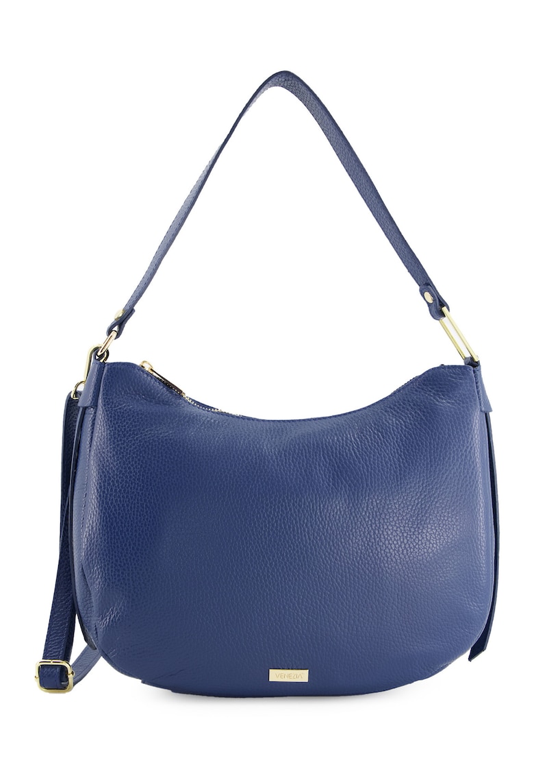 Geanta de umar din piele naturala granat - 2 compartimente interioare - 1 compartiment exterior - 23x33x8cm - curea detasabila 115cm