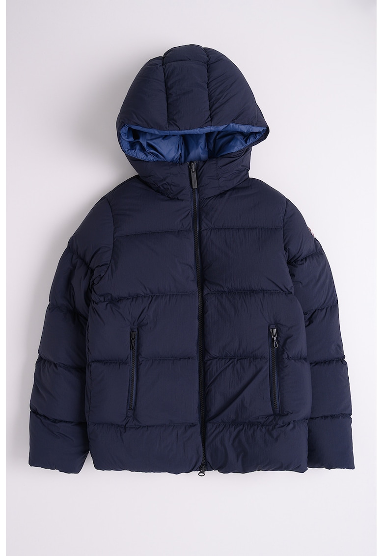 Jacheta reversibila cu gluga si puf