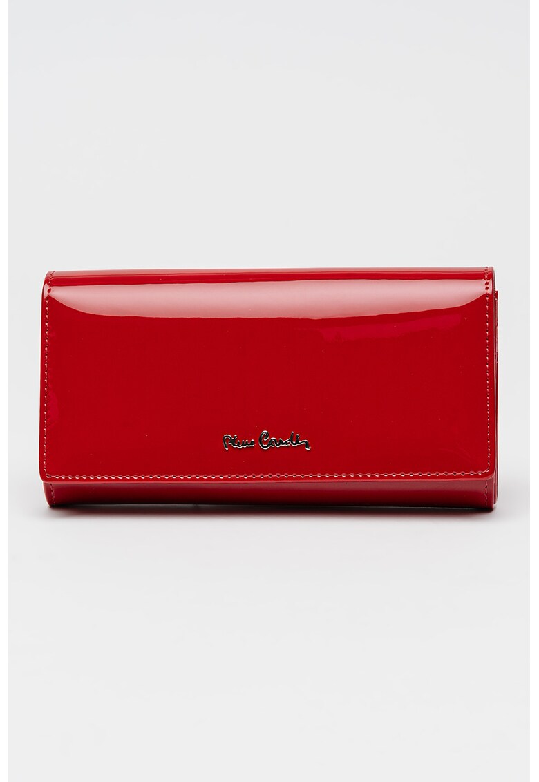 Portofel de piele lacuita