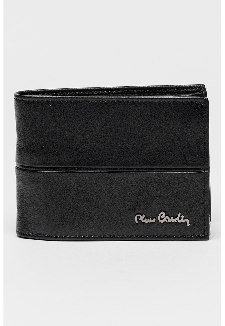 Portofel de piele - Negru