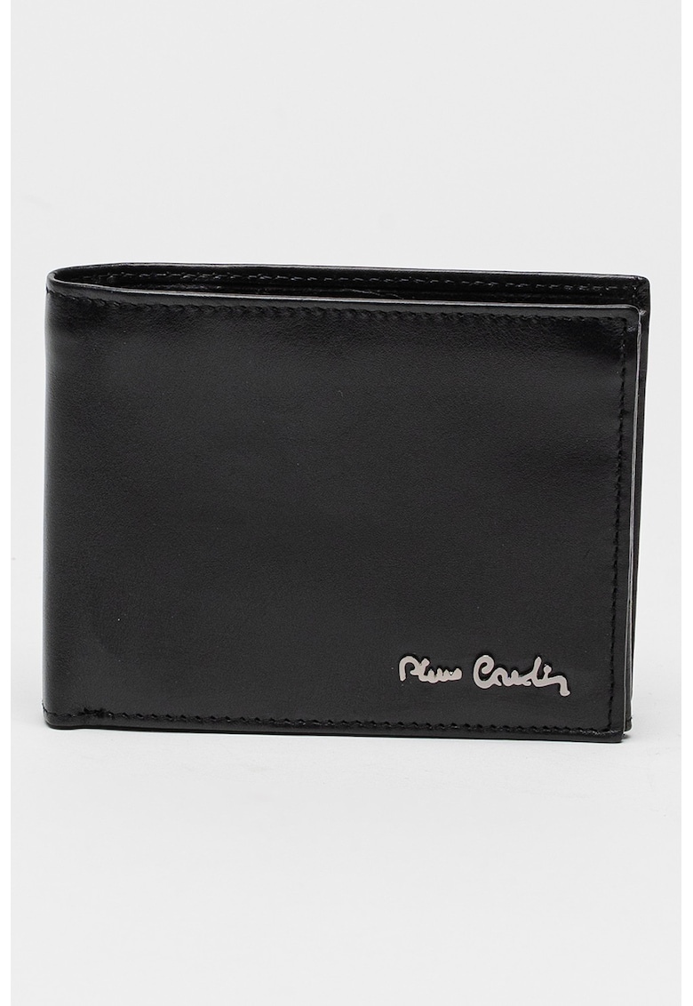 Portofel de piele - Negru