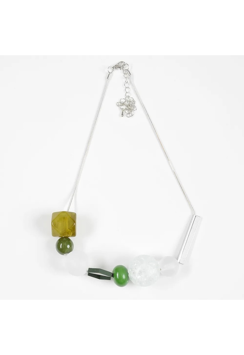 Colier cu margele colorate si design geometric - Paris