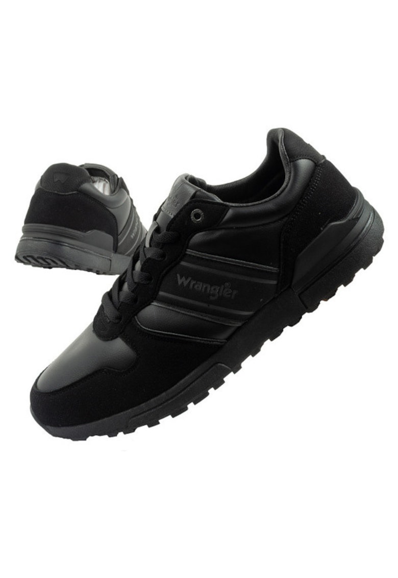 Tenisi Wylie pentru barbati - la moda - confortabili - usori - Negru