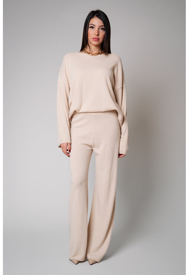 Set Lorelle mix lana si casmir Beige I 18368