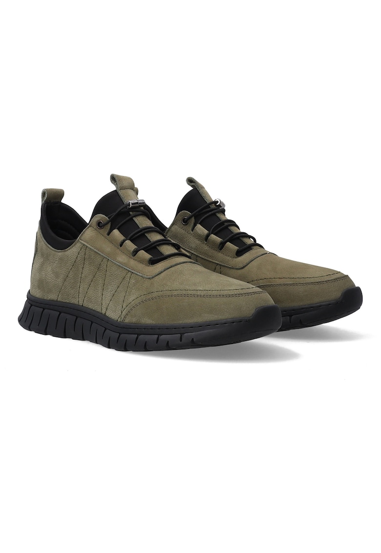 Pantofi sport din piele nabuc