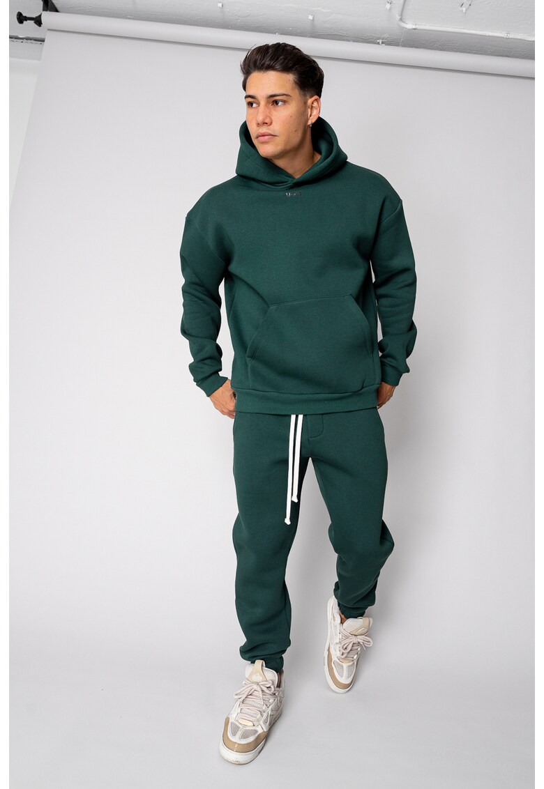 Set Winter hanorac si pantalon Bottle Green 18472