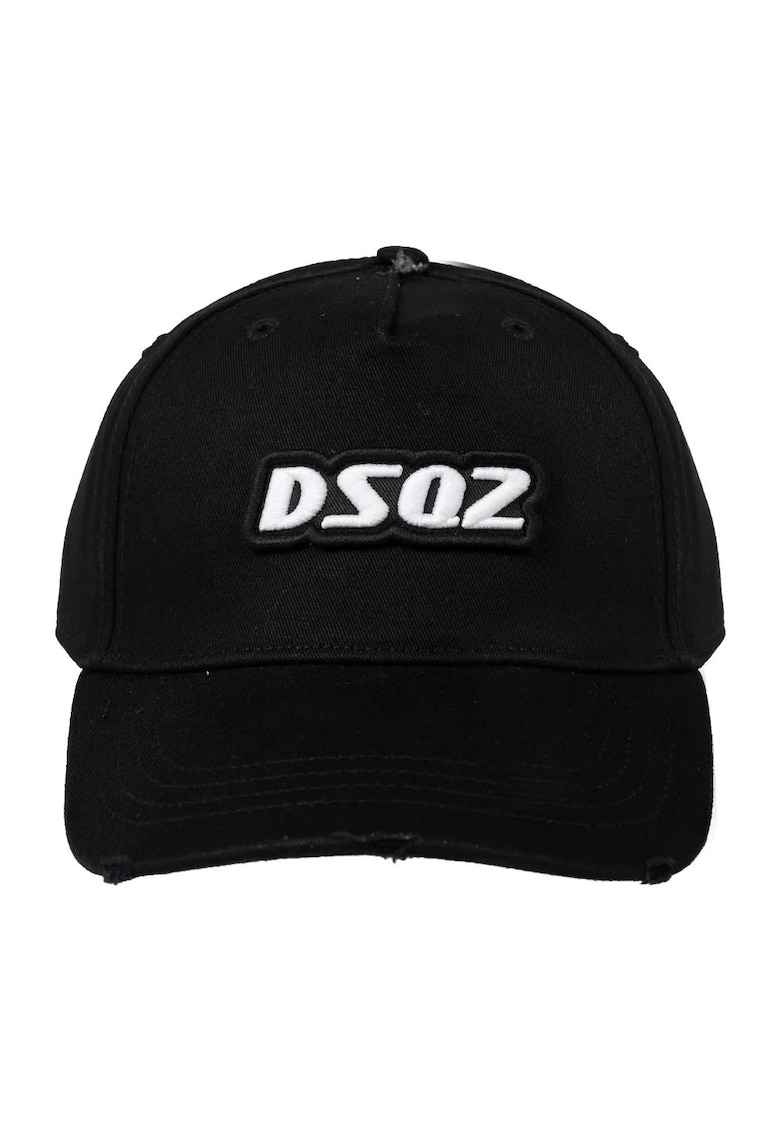 Dsquared2 Caciula barbati - neagra - 100% bumbac - dimensiune unica