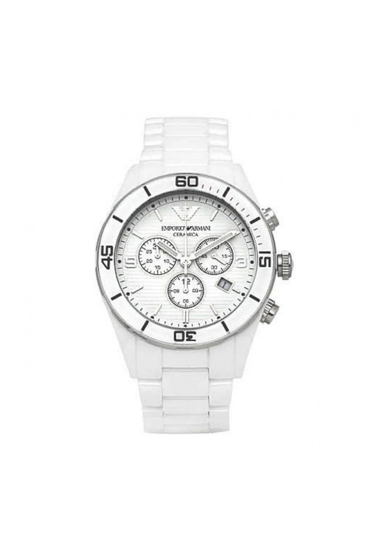 Ceas Barbati -  43mm - ceramica - quartz