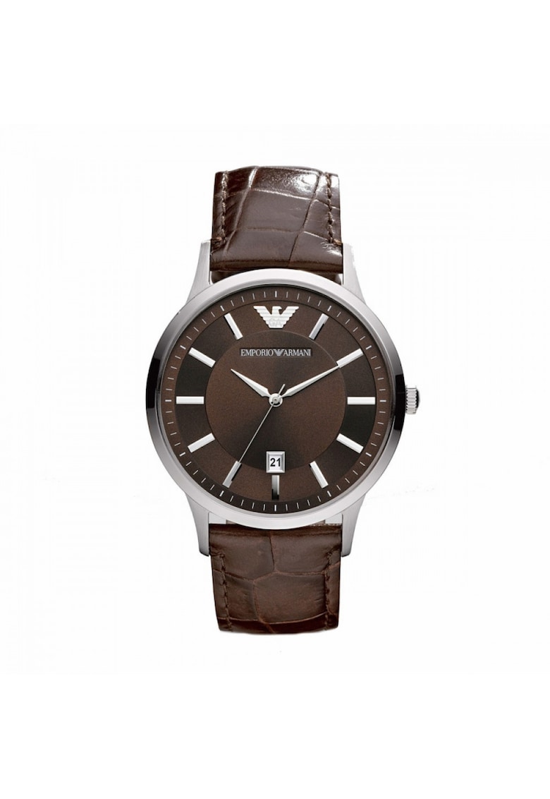 Ceas bărbați -  Renato AR2413 - inox - piele naturală - 43mm