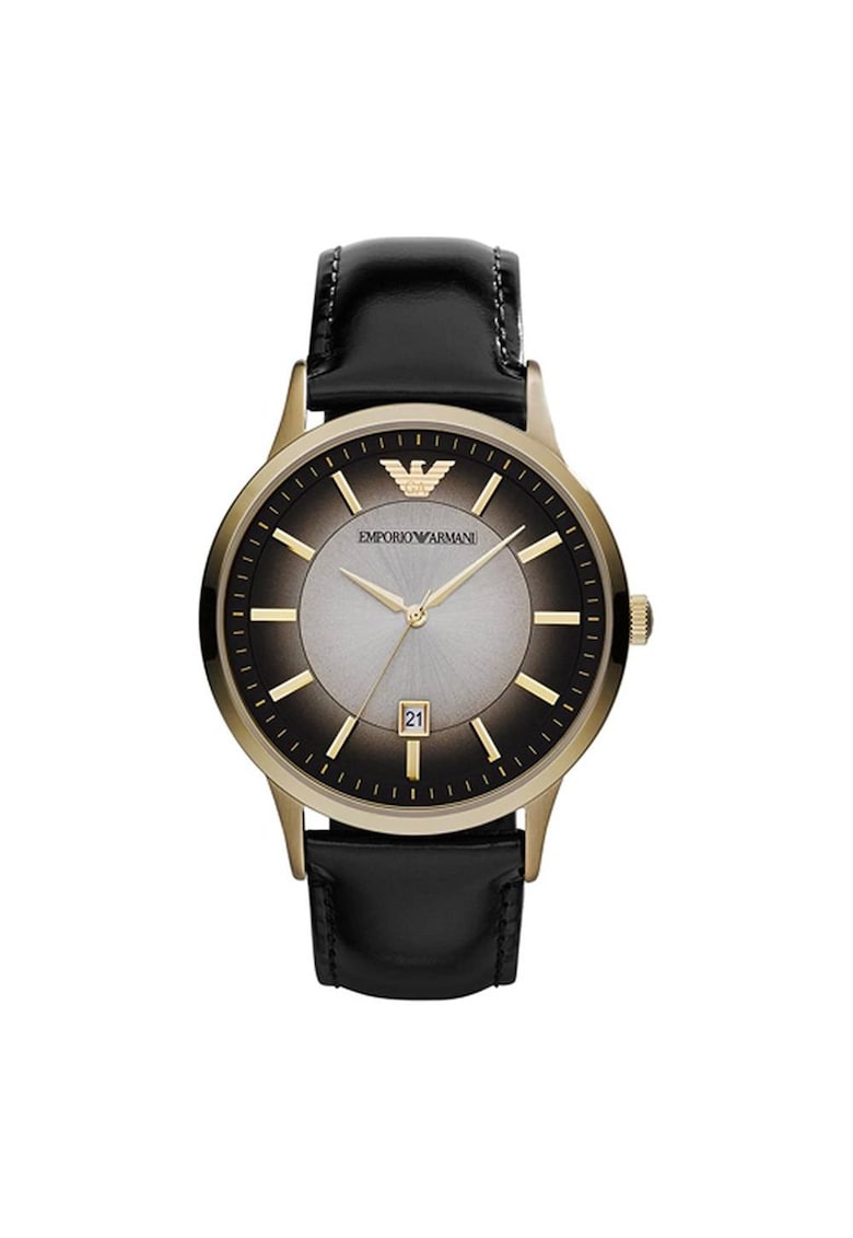 Ceas Barbati -  Renato - inox - piele naturala - 42mm