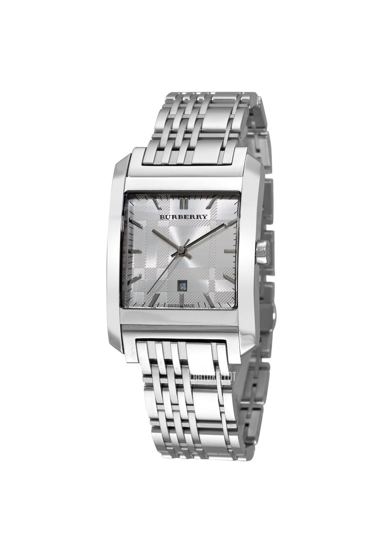 Ceas bărbați Square Check - inox - 33mm