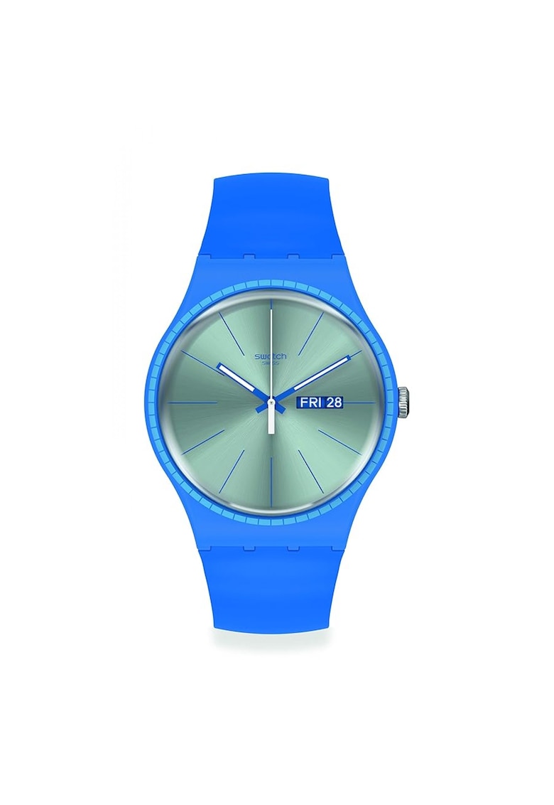 Ceas bărbați - New Gent - mecanism quartz - carcasă plastic - multicolor