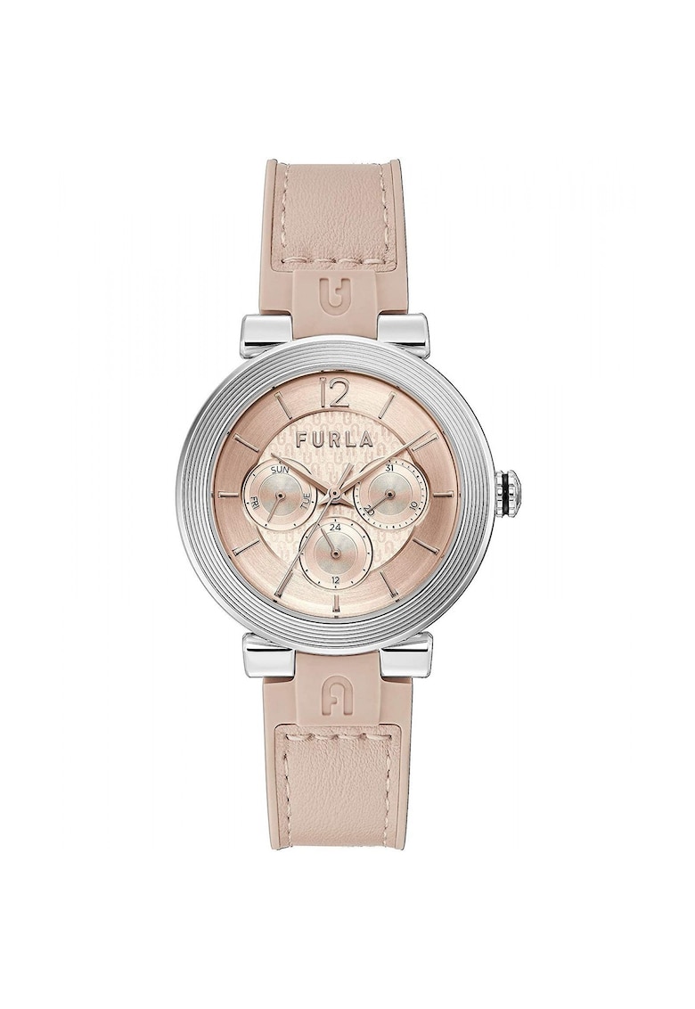 Ceas dama - Block - inox - 38mm - silicon