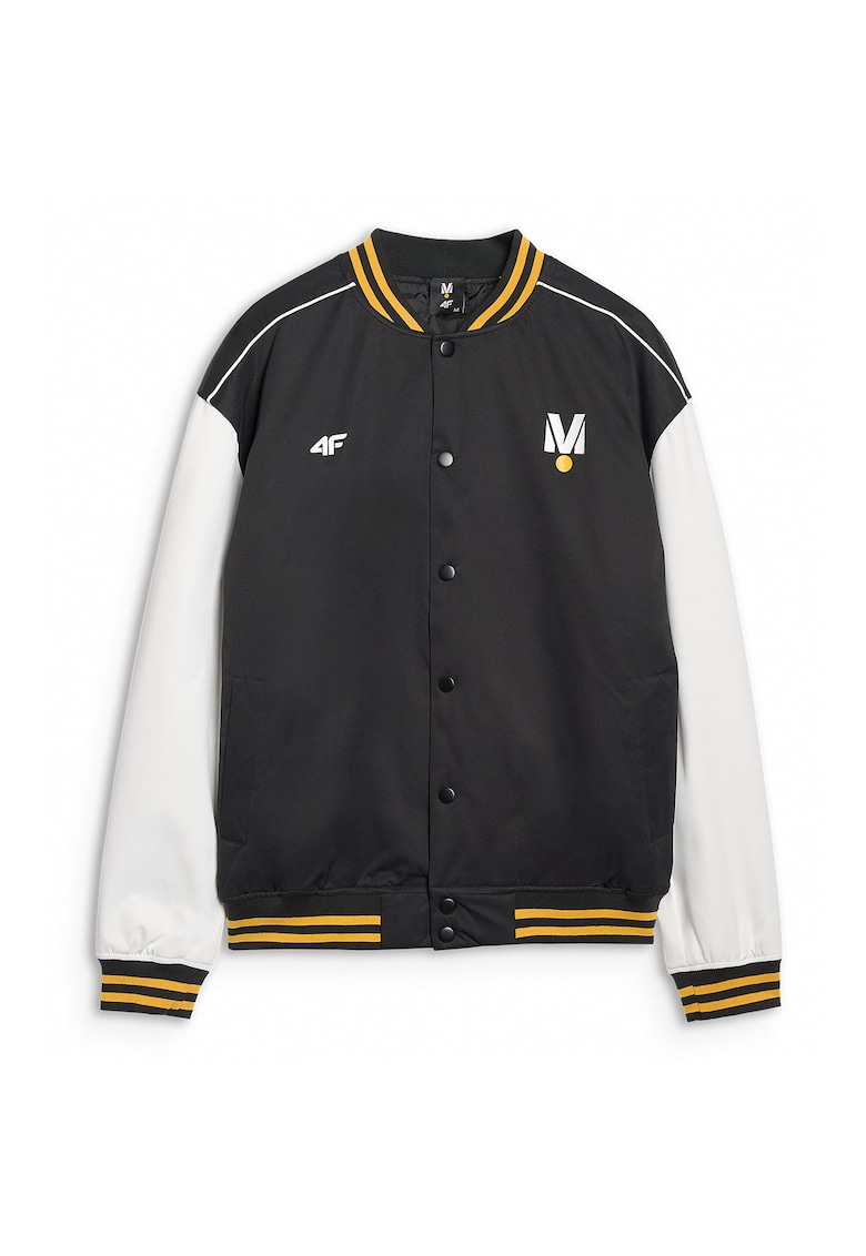 Geaca unisex x Drift Masters - negru - 3XL INTL - croiala regular - detalii motorsport