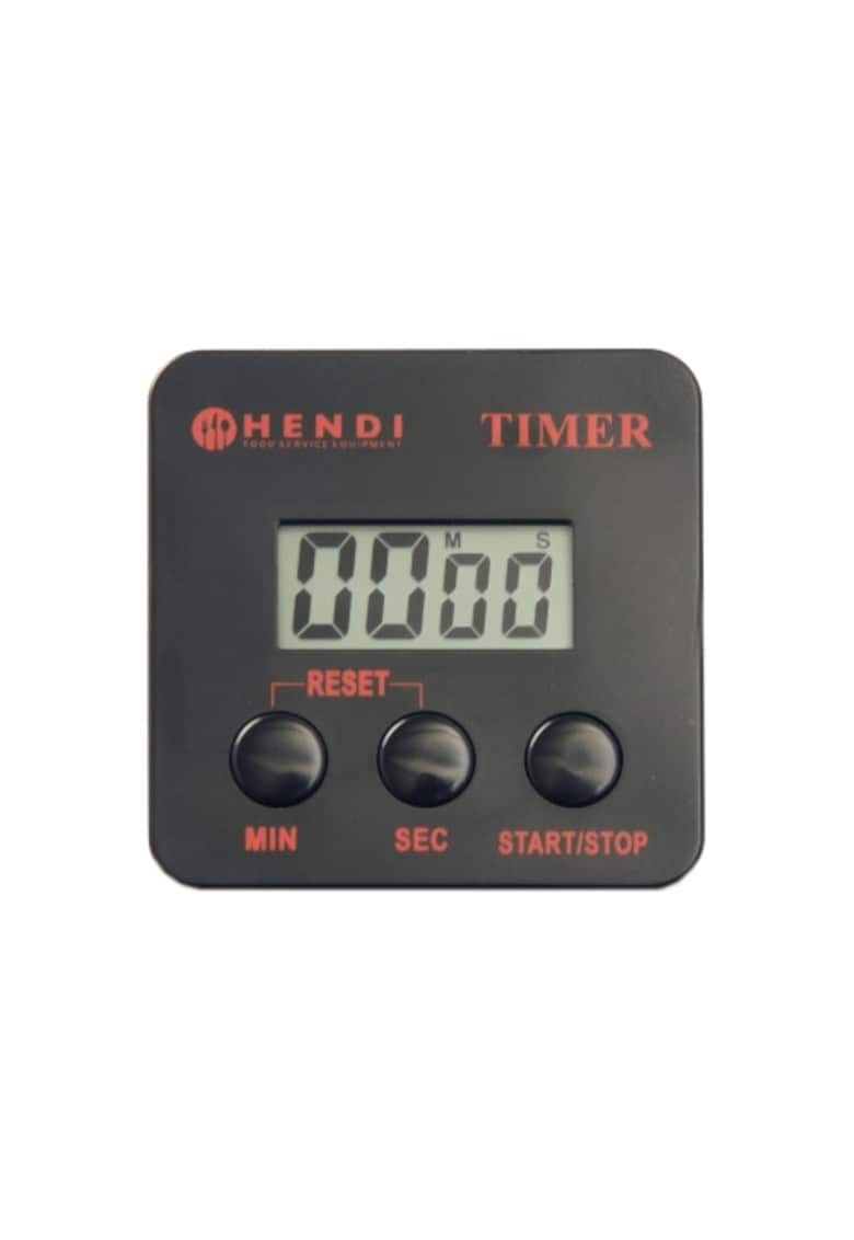 Timer digital bucatarie cu clip magnetic - plastic ABS - 6 -7x6 -7 cm