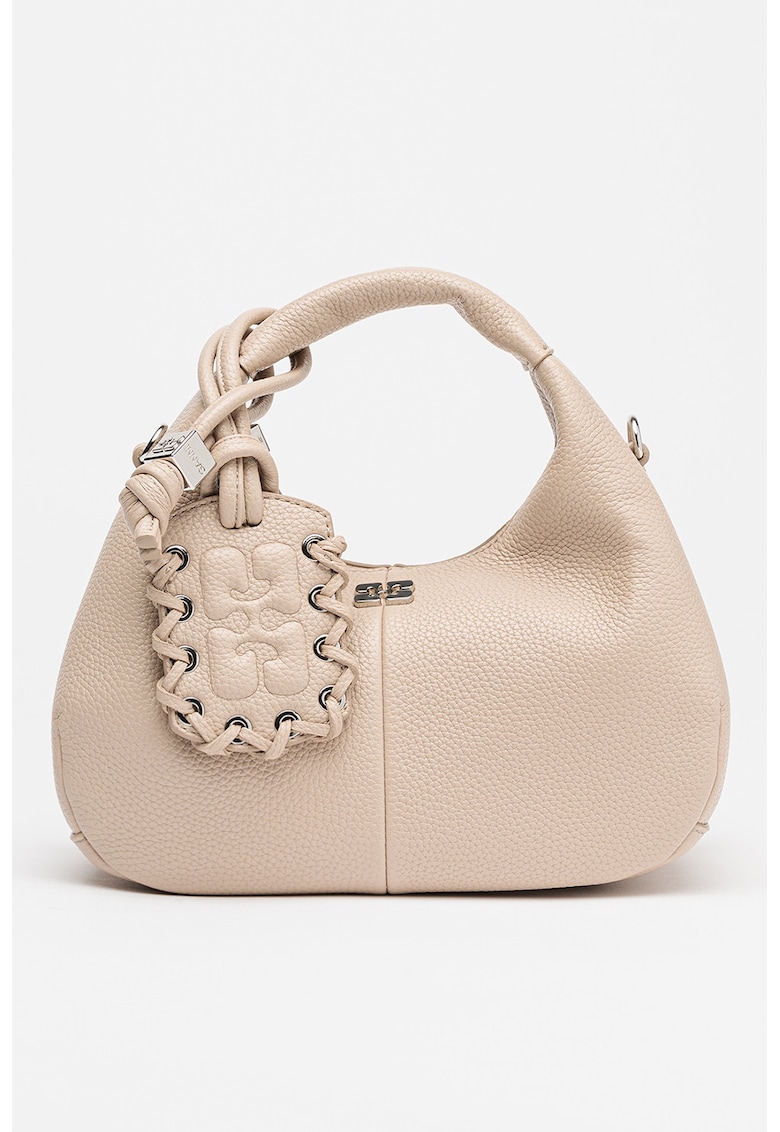 Geanta hobo de piele ecologica cu fermoar