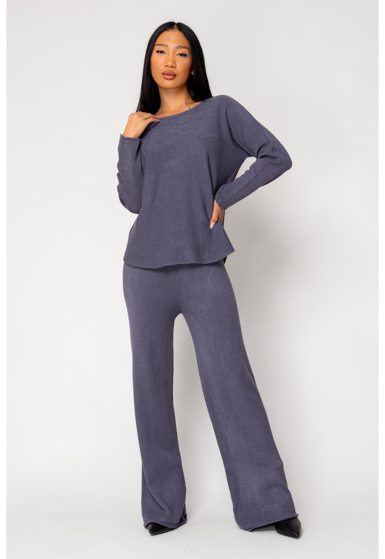 Set Vellera Pulover si Pantalon lung Grey Anthracite 18102