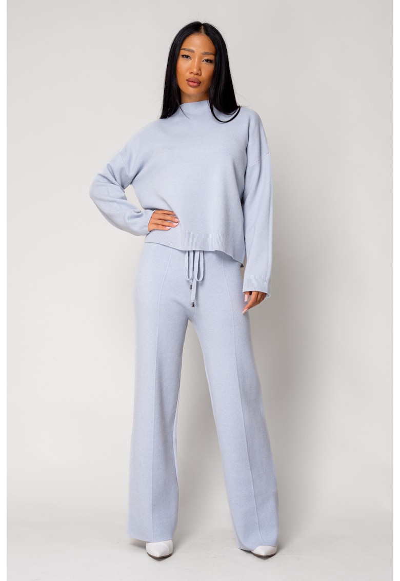 uFIT Set Pulover si Pantalon lung Sky Blue 18154 - Albastru deschis