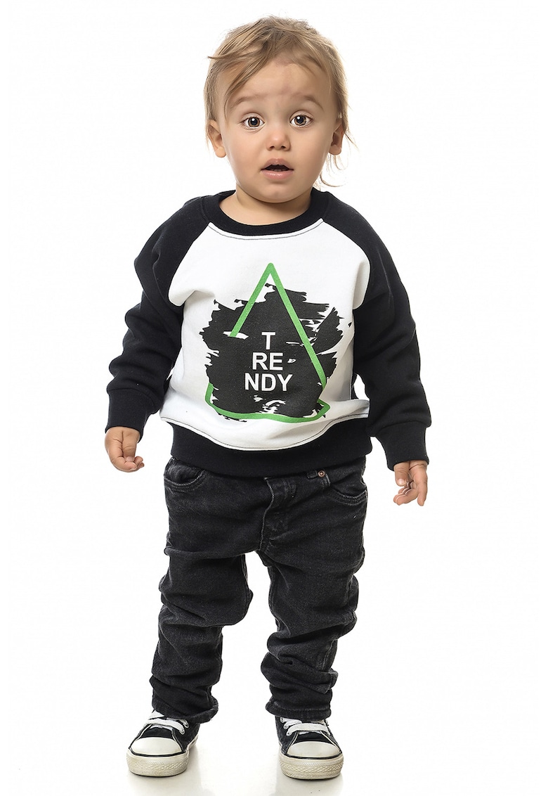 Bluza de trening de bumbac cu imprimeu text