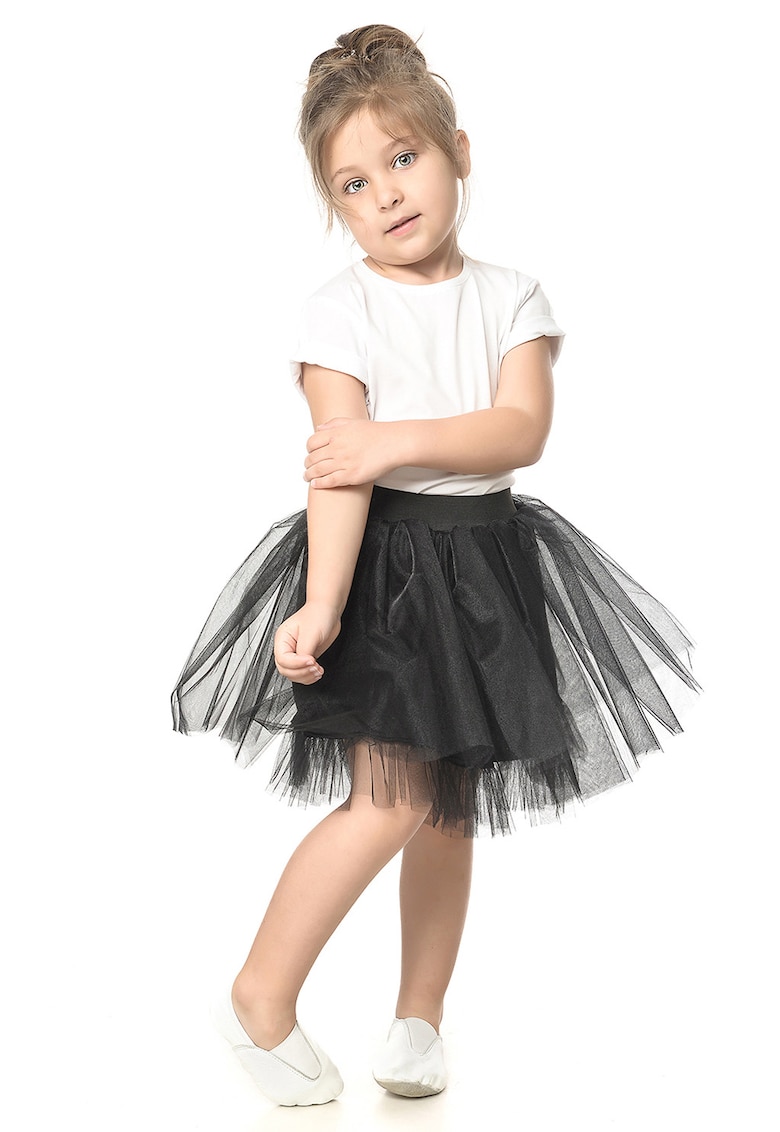 Fusta evazata cu tul