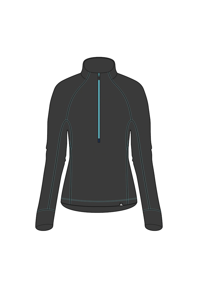 Tricou merino de schi alpin pentru femei SUCHA