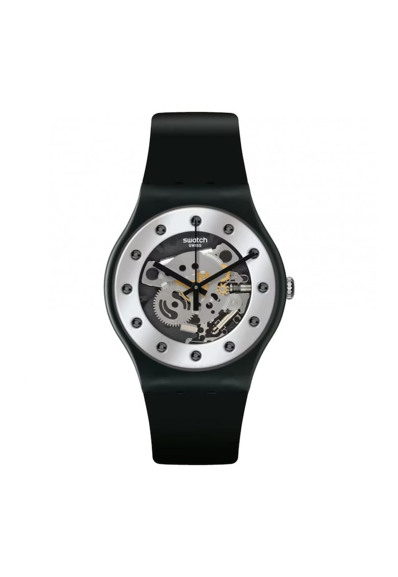 Ceas bărbați - New Gent - mecanism quartz - plastic - multicolor