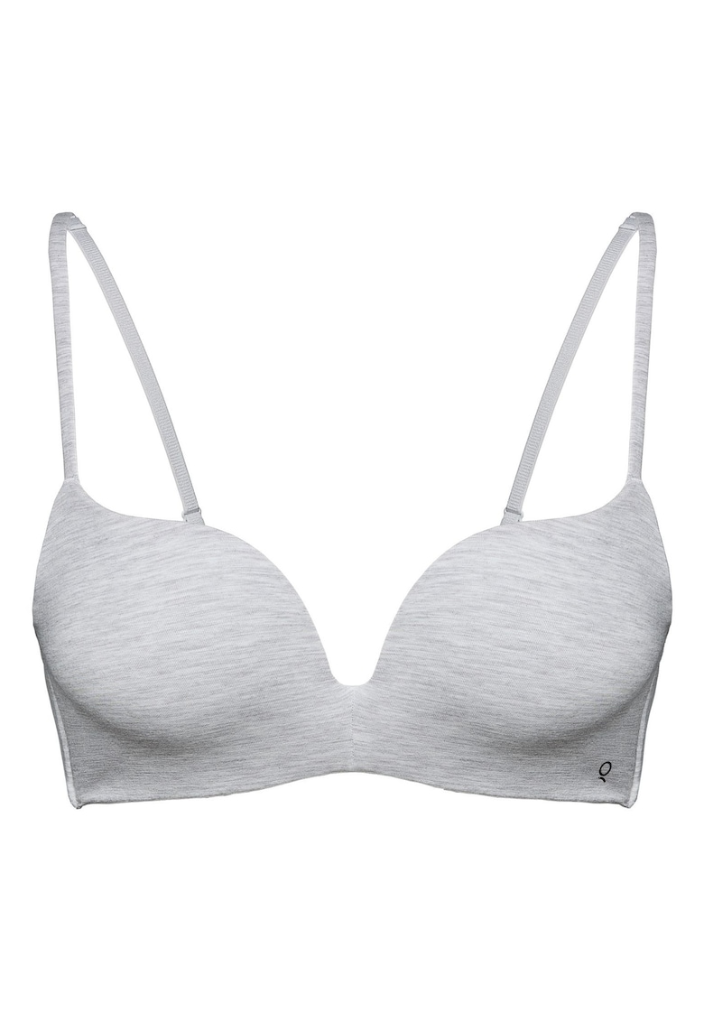 Sutien push-up Gri deschis Comfie - Gri