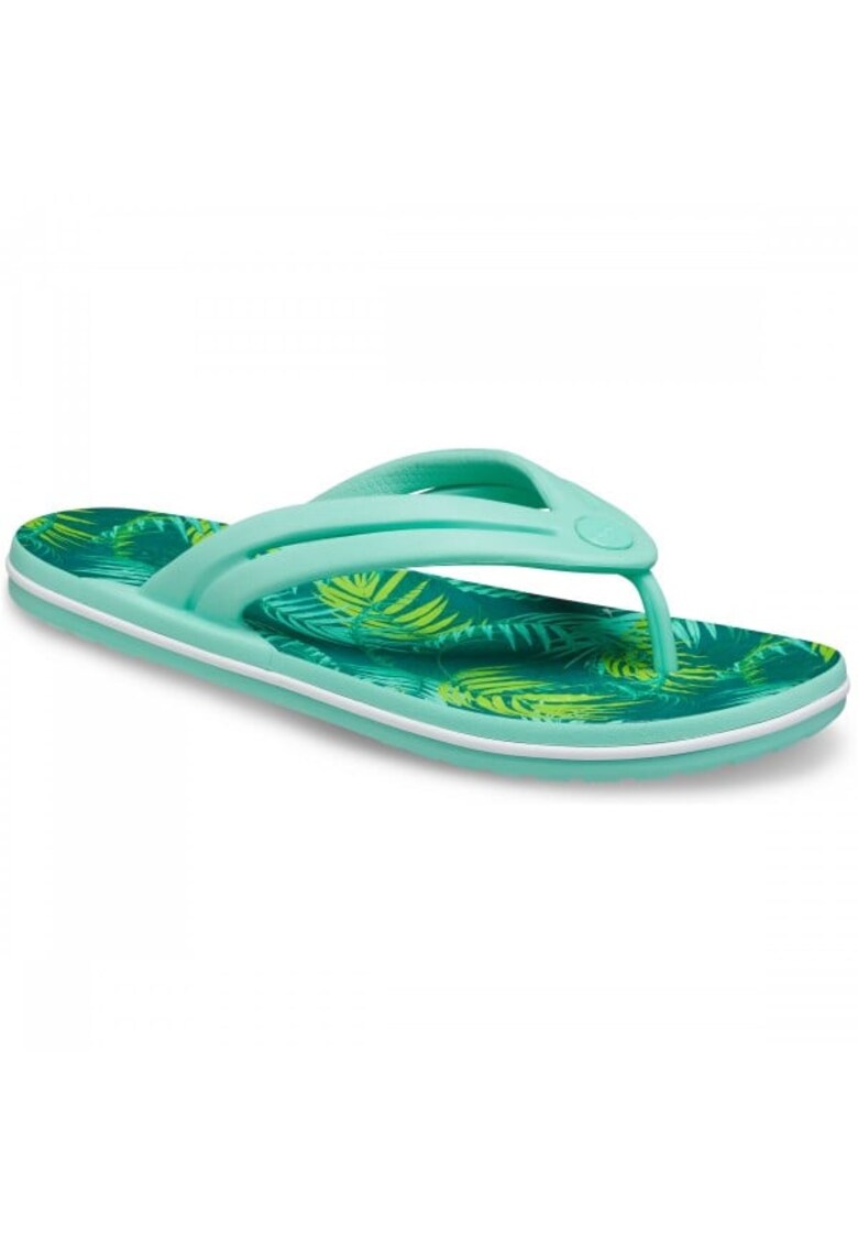 Slapi  Women's Crocband Tropical Flip