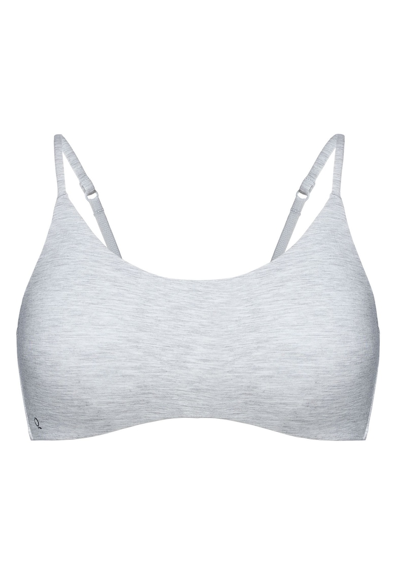 Sutien dama cu sustinere usoara gri deschis Comfie - Gri