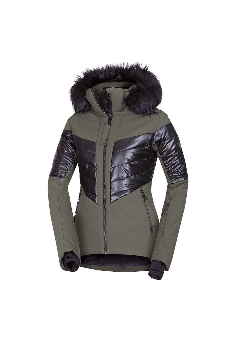 Geaca schi dama Maddison - Verde/Negru